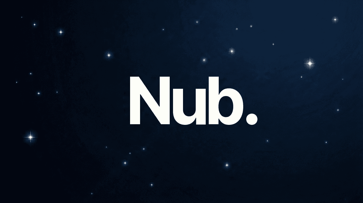 Nub newsletter cover